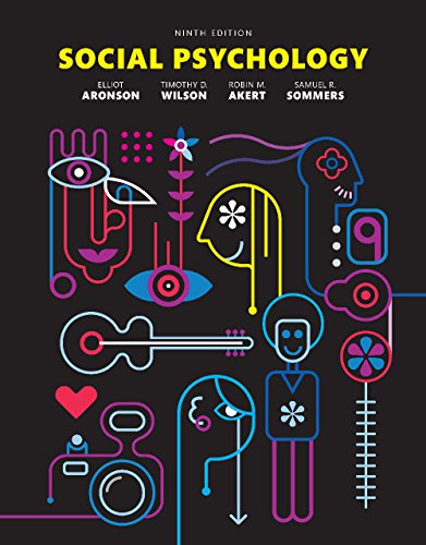 Social psychology 9th edition pdf